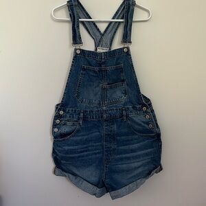 Free people we the free ziggy denim shortalls large